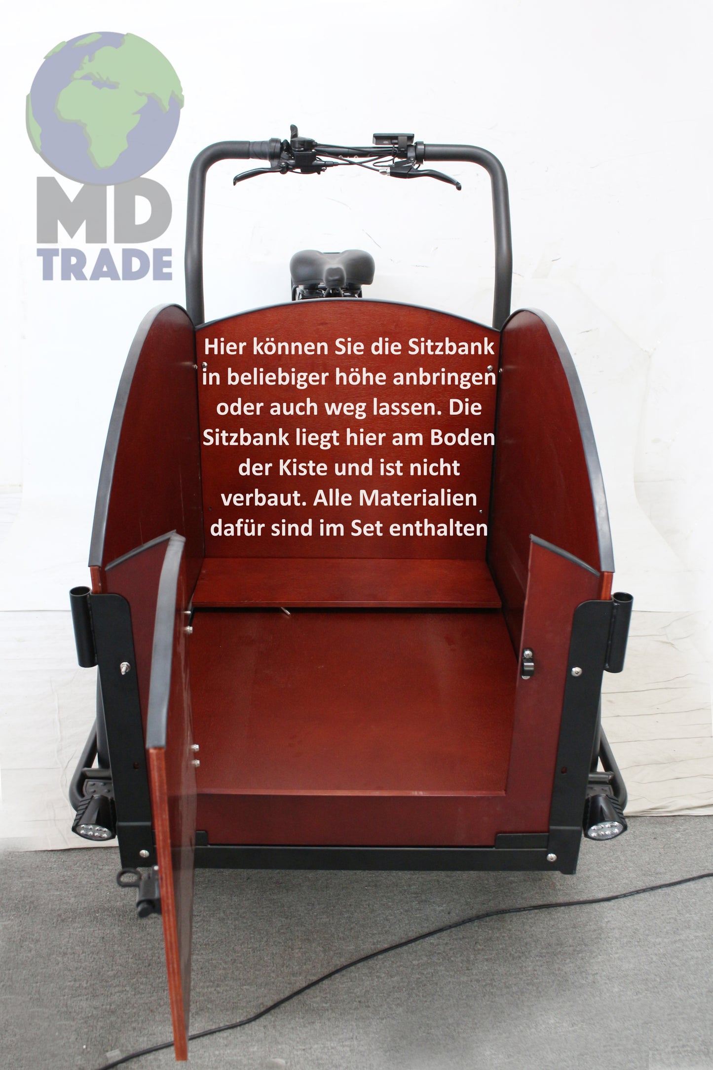 Lastenfahrrad E Bike Lastenrad NEU Shimano 26 Zoll