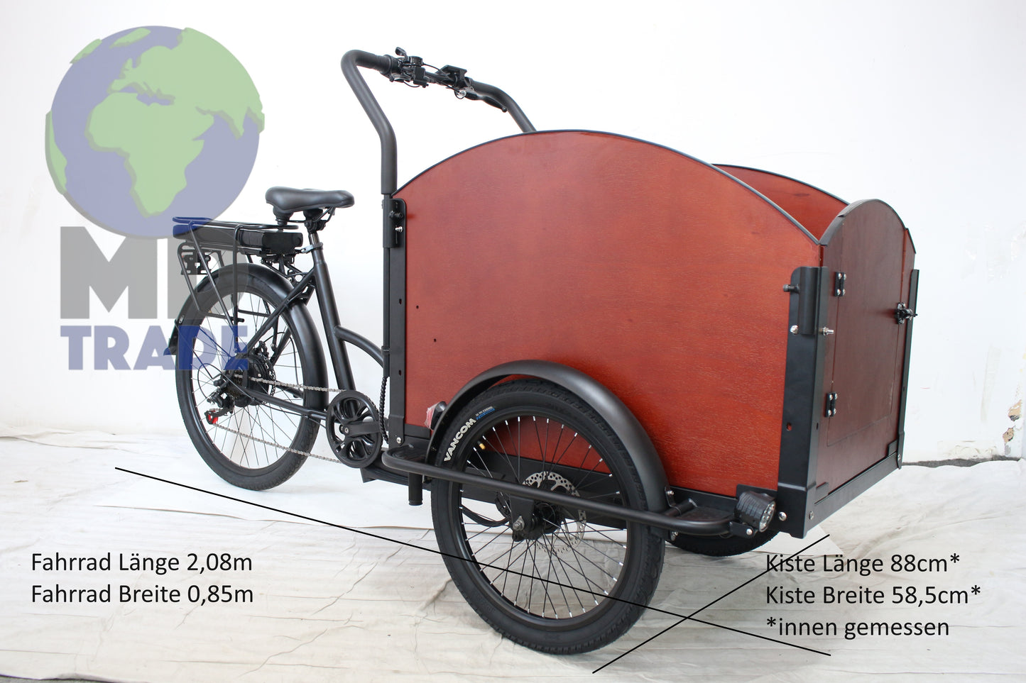Lastenfahrrad E Bike Lastenrad NEU Shimano 26 Zoll
